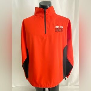 Oklahoma State Cowboys Pullover Menโs Large Knights Apparel 1/4 Zip Top NWOT